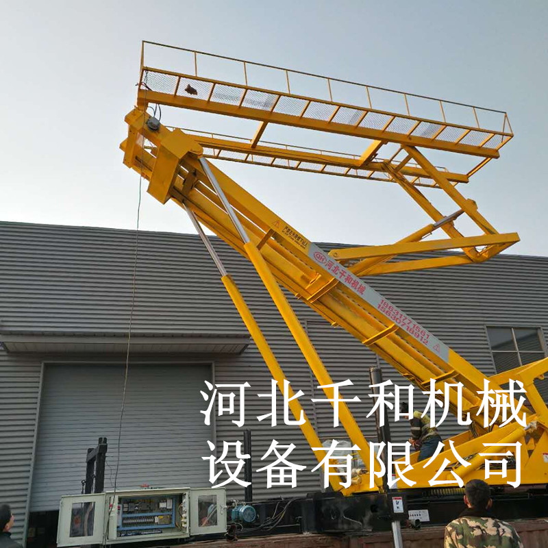 供应天津20米高空压瓦机举升平台