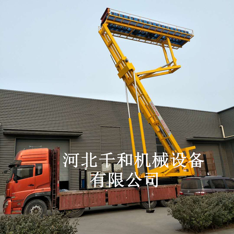 高空上瓦机 车载式18.5米高空压瓦机黑龙江马老板订购